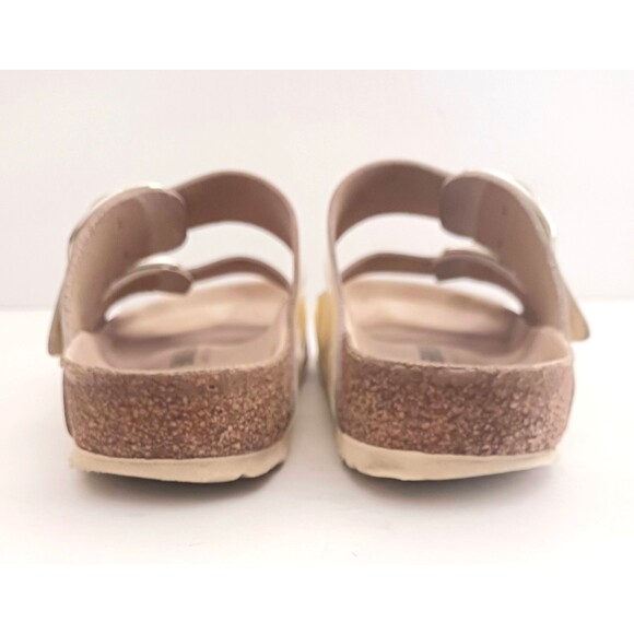 Birkenstock Arizona Big Buckle Vanilla Low Shine 37 US 6-6.5 Reg Made Germany - Picture 8 of 10
